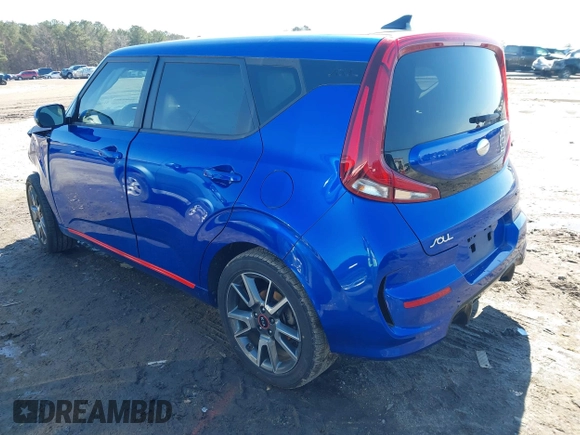 2020 Kia Soul GT-Line with VIN KNDJ63AUXL7006101, listed as a IAAI auction lot 41588640 with 41,003 mi miles. Bid and sale history available at carsss.com. Image 3.