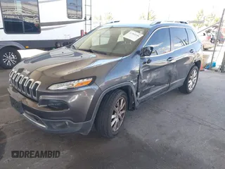 2017 Jeep Cherokee Limited with VIN 1C4PJLDB6HW522505, listed as a IAAI auction lot 41964106 with 109,032 mi miles and . Bid and sale history available at DreamBid. Image 17.