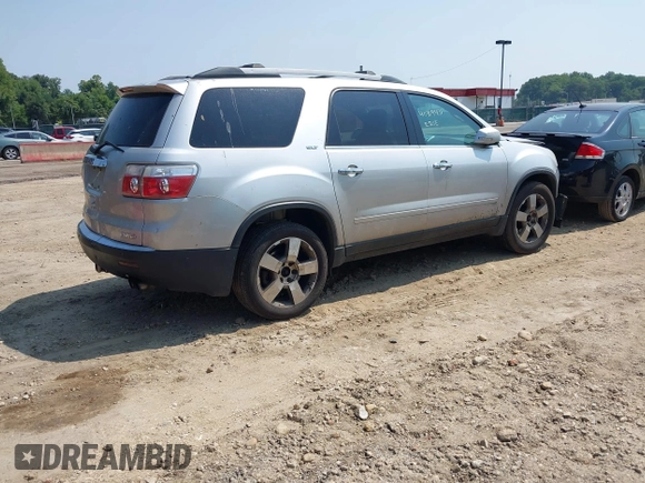 2010 GMC Acadia SLT1 with VIN 1GKLVMED2AJ199716, listed as a IAAI auction lot 42154966 with 200,493 mi miles. Bid and sale history available at carsss.com. Image 4.