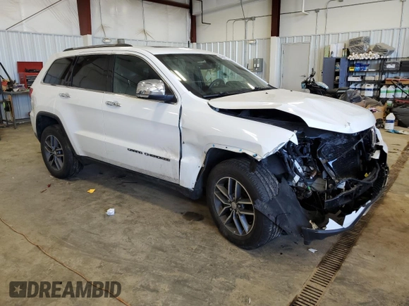 2017 Jeep Grand Cherokee Limited with VIN 1C4RJFBG1HC754536, listed as a Copart auction lot 45966715 with 117,811 mi miles and Clean title. Bid and sale history available at DreamBid. Image 4.
