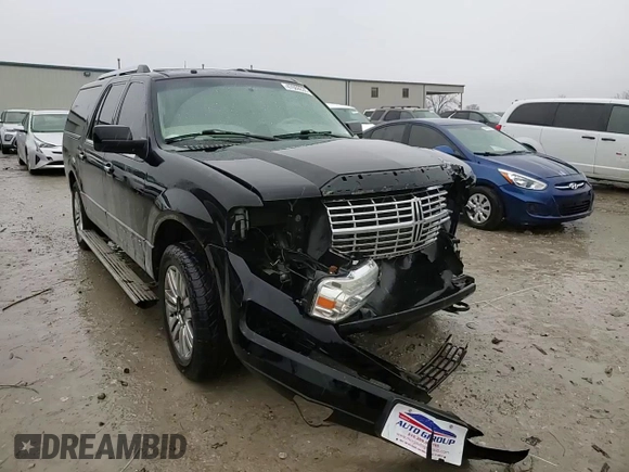 2008 Lincoln Navigator with VIN 5LMFL28528LJ19894, listed as a Copart auction lot 47608635 with 250,569 mi miles and Salvage title. Bid and sale history available at DreamBid. Image 11.