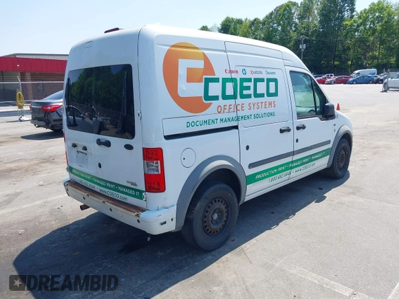 2012 Ford Transit Connect XLT with VIN NM0LS7DN6CT125560, listed as a IAAI auction lot 42427215 with 438,464 mi miles and . Bid and sale history available at DreamBid. Image 4.