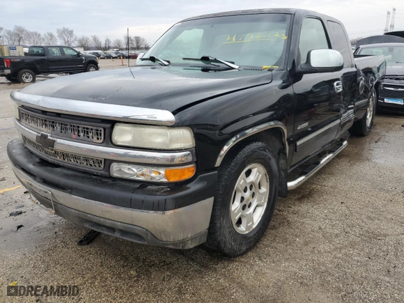 1999 Chevrolet Silverado 1500 LS with VIN 2GCEC19T4X1227822, listed as a Copart auction lot 47485125 with 181,016 mi miles and Salvage Title. Bid and sale history available at carsss.com. Image 1.