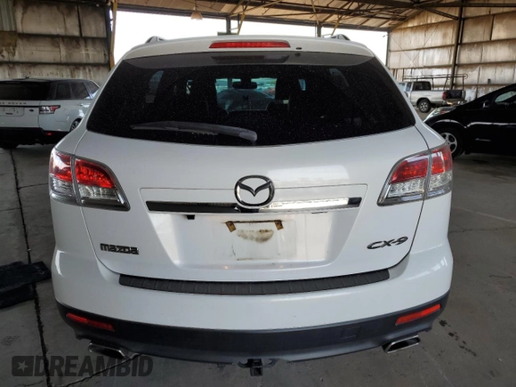 2009 Mazda CX-9 Touring with VIN JM3TB28V090178370, listed as a Copart auction lot 52053845 with 187,901 mi miles and Salvage Title. Bid and sale history available at carsss.com. Image 6.