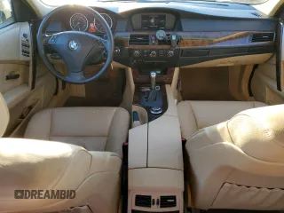 2007 BMW 5 Series 530xi with VIN WBANF73567CU24969, listed as a Copart auction lot 77859734 with 251,508 mi miles and Salvage Title. Bid and sale history available at carsss.com. Image 8.