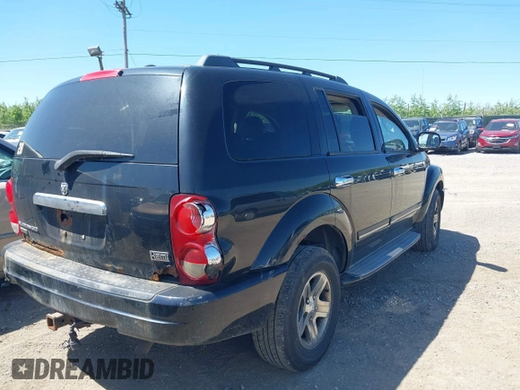 2005 Dodge Durango Limited with VIN 1D8HB58D55F509489, listed as a IAAI auction lot 42132823 with 162,155 mi miles and . Bid and sale history available at DreamBid. Image 4.