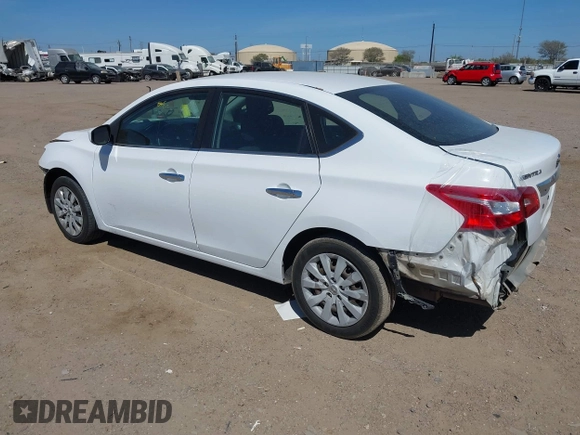 2019 Nissan Sentra S with VIN 3N1AB7AP2KY303215, listed as a IAAI auction lot 41806858 with 97,971 mi miles. Bid and sale history available at carsss.com. Image 1.