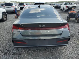 2024 Hyundai Elantra SEL with VIN KMHLM4DG3RU733337, listed as a Copart auction lot 51287045 with 26,590 mi miles and Non Repairable. Bid and sale history available at carsss.com. Image 6.
