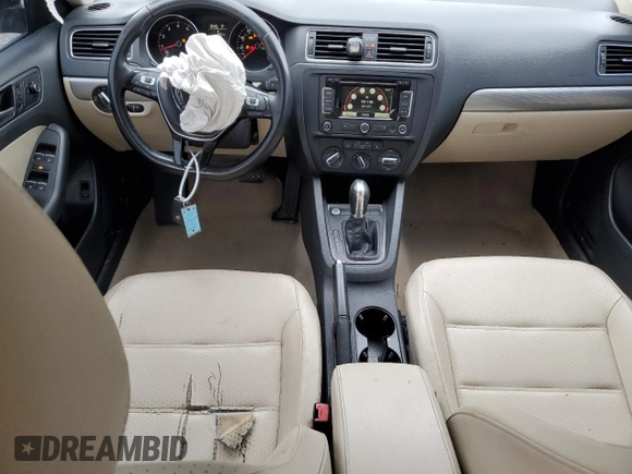 2015 Volkswagen Jetta Sedan 1.8T SE with VIN 3VWD07AJ3FM310549, listed as a Copart auction lot 44537835 with 138,161 mi miles and Salvage Title. Bid and sale history available at carsss.com. Image 8.