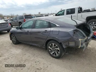 2016 Honda Civic EX with VIN 19XFC2F72GE093543, listed as a Copart auction lot 50415855 with 91,541 mi miles and Salvage Title. Bid and sale history available at DreamBid. Image 2.