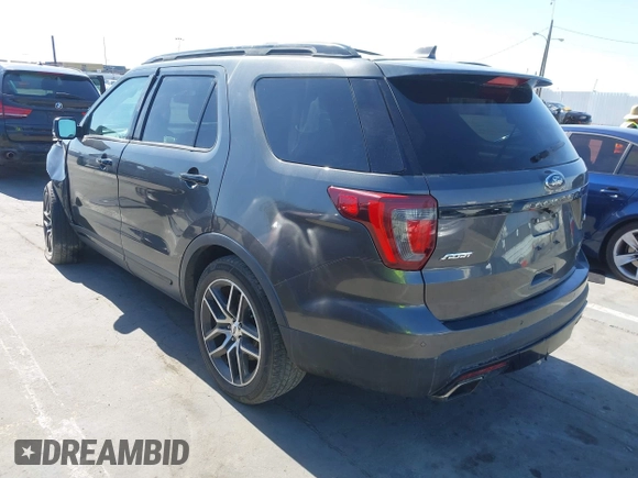 2017 Ford Explorer Sport with VIN 1FM5K8GT8HGD55687, listed as a IAAI auction lot 41692342 with Not provided miles and . Bid and sale history available at DreamBid. Image 3.
