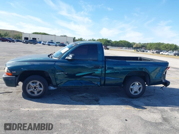 1998 Dodge Dakota SLT with VIN 1B7FL26X2WS685844, listed as a IAAI auction lot 41857719 with Not Provided miles and . Bid and sale history available at carsss.com. Image 14.