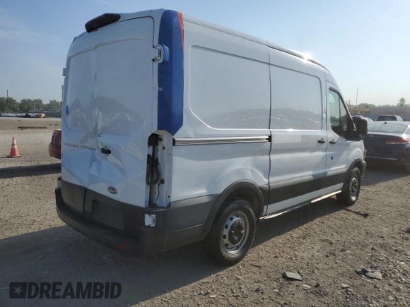 2018 Ford Transit with VIN 1FTYE1CM6JKB40228, listed as a Copart auction lot 69021134 with Not Provided miles and Clean Title. Bid and sale history available at DreamBid. Image 3.