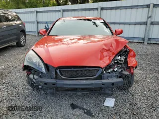 2010 Hyundai Genesis Coupe Grand Touring with VIN KMHHU6KH8AU007233, listed as a Copart auction lot 60843255 with Not provided miles and Salvage title. Bid and sale history available at DreamBid. Image 5.