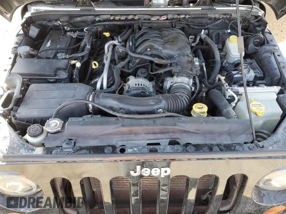 2013 Jeep Wrangler Sport with VIN 1C4AJWAG7DL670990, listed as a Copart auction lot 49910235 with 109,892 mi miles and Salvage Title. Bid and sale history available at carsss.com. Image 12.
