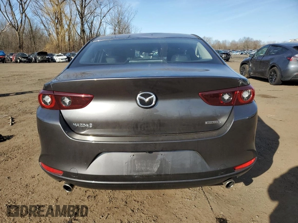 2025 Mazda 3 S Select Sport with VIN JM1BPABM2S1756758, listed as a Copart auction lot 48673115 with 4,146 mi miles and Salvage Title. Bid and sale history available at DreamBid. Image 6.