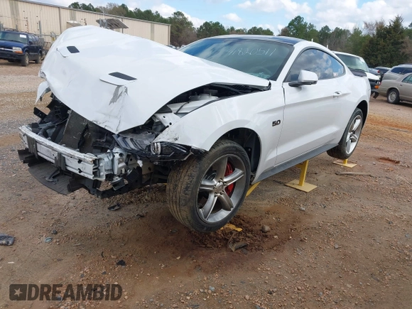 2018 Ford Mustang GT with VIN 1FA6P8CF4J5174569, listed as a IAAI auction lot 41820511 with 78,549 mi miles and . Bid and sale history available at carsss.com. Image 17.