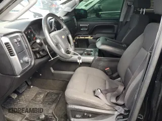 2017 Chevrolet Silverado 1500 LT with VIN 3GCPCREC8HG141600, listed as a Copart auction lot 43753515 with 0 mi miles and Salvage Title. Bid and sale history available at carsss.com. Image 7.