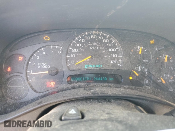 2005 Chevrolet Avalanche Z71 with VIN 3GNEK12Z15G274688, listed as a Copart auction lot 77171254 with 244,430 mi miles and Clean Title. Bid and sale history available at DreamBid. Image 9.