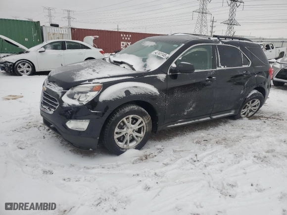 2017 Chevrolet Equinox LT with VIN 2GNALCEKXH1617372, listed as a Copart auction lot 45141145 with 129,166 mi miles and Salvage Title. Bid and sale history available at carsss.com. Image 1.