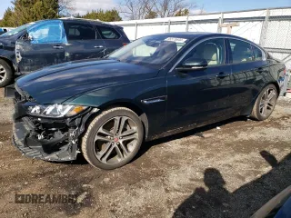 2017 Jaguar XE 35t Premium with VIN SAJAJ4BV5HA971536, listed as a Copart auction lot 86578694 with 77,664 mi miles and Salvage Title. Bid and sale history available at carsss.com. Image 1.