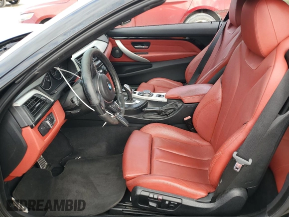 2015 BMW 4 Series 435i with VIN WBA3T3C59FP738972, listed as a Copart auction lot 50323265 with 131,982 mi miles and Salvage Title. Bid and sale history available at carsss.com. Image 7.
