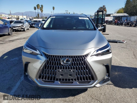 2023 Lexus NX with VIN JTJAKCEZ1P5008237, listed as a Copart auction lot 38348174 with 8,691 mi miles. Bid and sale history available at carsss.com. Image 5.