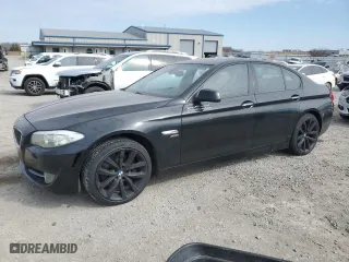 2011 BMW 5 Series 535i xDrive with VIN WBAFU7C55BC872364, listed as a Copart auction lot 47603855 with 192,371 mi miles and Salvage Title. Bid and sale history available at carsss.com. Image 1.