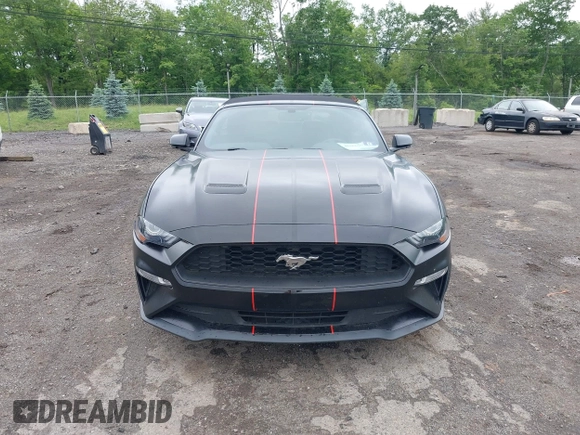 2018 Ford Mustang EcoBoost Premium with VIN 1FATP8UHXJ5171341, listed as a IAAI auction lot 42366152 with 82,426 mi miles and . Bid and sale history available at DreamBid. Image 12.