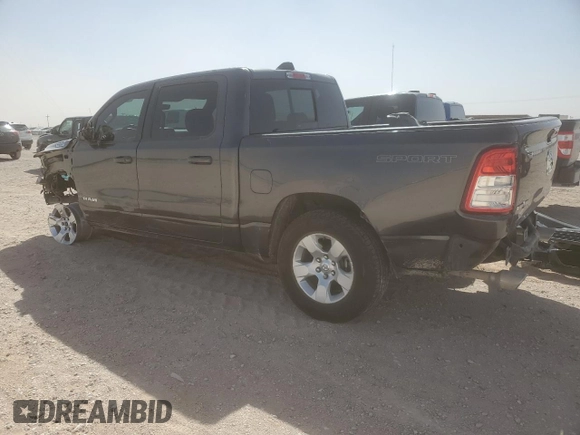 2021 Ram 1500 Lone Star с VIN 1C6RREFT9MN543746, выставлен на аукционе Copart как лот 49902965 с пробегом 62 263 миль миль и Списание • Salvage title. История ставок и продаж доступна на DreamBid. Изображение 2.