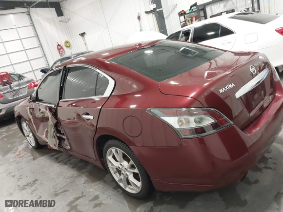 2012 Nissan Maxima 3.5 SV with VIN 1N4AA5AP0CC847121, listed as a IAAI auction lot 41470500 with 149,708 mi miles. Bid and sale history available at carsss.com. Image 14.