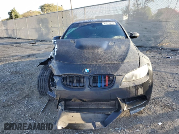 2011 BMW M3 with VIN WBSDX9C53BE583963, listed as a Copart auction lot 43076235 with 69,676 mi miles and Salvage Title. Bid and sale history available at carsss.com. Image 5.