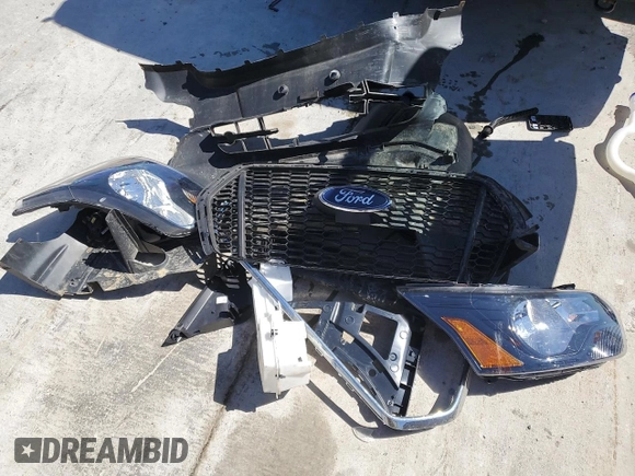 2024 Ford Transit Cargo with VIN 1FTBR1Y89RKA87655, listed as a Copart auction lot 57893955 with 11,044 mi miles and Salvage title. Bid and sale history available at DreamBid. Image 13.