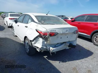 2020 Nissan Versa S with VIN 3N1CN8DV3LL887235, listed as a IAAI auction lot 39765652 with 71,314 mi miles. Bid and sale history available at carsss.com. Image 3.