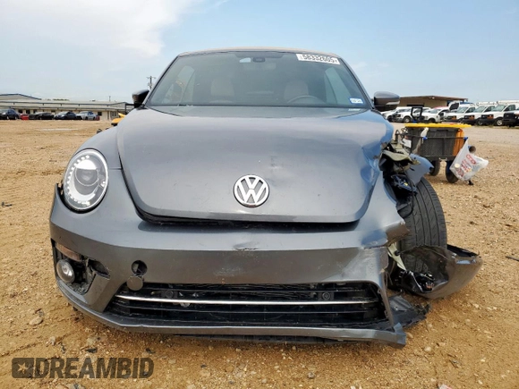 2019 Volkswagen Beetle S with VIN 3VW5DAAT1KM510718, listed as a Copart auction lot 58332605 with Not provided miles and Salvage title. Bid and sale history available at DreamBid. Image 5.