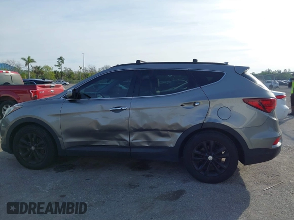 2017 Hyundai Santa Fe Sport 2.0T with VIN 5XYZU4LA0HG487276, listed as a IAAI auction lot 41441697 with 118,248 mi miles. Bid and sale history available at carsss.com. Image 6.
