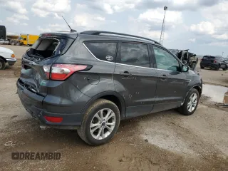 2018 Ford Escape SE with VIN 1FMCU0G90JUB62738, listed as a Copart auction lot 63380654 with 157,762 mi miles and Salvage Title. Bid and sale history available at carsss.com. Image 3.