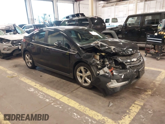 2012 Chevrolet Volt with VIN 1G1RB6E4XCU121723, listed as a IAAI auction lot 41856073 with 137,274 mi miles and . Bid and sale history available at carsss.com. Image 1.