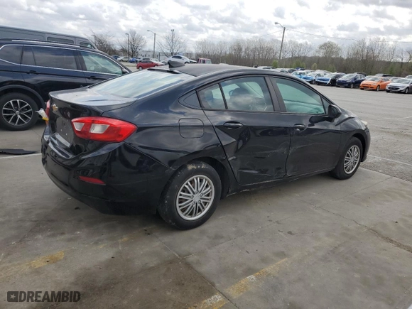 2017 Chevrolet Cruze LS with VIN 1G1BC5SM9H7107010, listed as a Copart auction lot 46476225 with 117,657 mi miles and Clean Title. Bid and sale history available at carsss.com. Image 3.