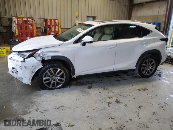 2016 Lexus NX 200t with VIN JTJYARBZ3G2030301, listed as a Copart auction lot 52360235 with 68,379 mi miles and Salvage Title. Bid and sale history available at carsss.com. Image 1.