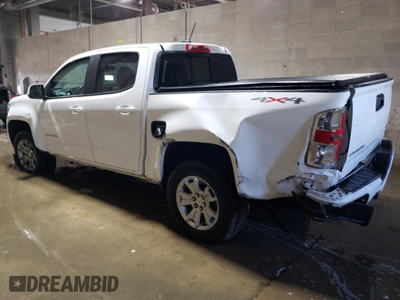 2022 Chevrolet Colorado 4WD LT with VIN 1GCGTCENXN1288431, listed as a Copart auction lot 51446895 with 46,582 mi miles and Salvage title. Bid and sale history available at DreamBid. Image 2.