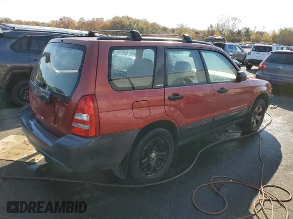 2003 Subaru Forester X with VIN JF1SG63663H731440, listed as a Copart auction lot 76963674 with 0 mi miles and Salvage Title. Bid and sale history available at carsss.com. Image 3.