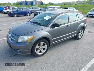 2012 Dodge Caliber SXT with VIN 1C3CDWDA3CD507614, listed as a IAAI auction lot 42107559 with 109,236 mi miles. Bid and sale history available at carsss.com. Image 2.