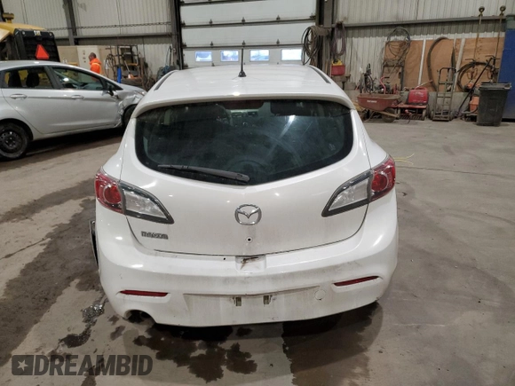 2013 Mazda 3 GX with VIN JM1BL1KF5D1727545, listed as a Copart auction lot 81896933 with 171,426 mi miles and Salvage Title. Bid and sale history available at carsss.com. Image 6.