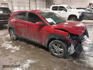2020 Hyundai Kona SE with VIN KM8K1CAA3LU419323, listed as a IAAI auction lot 41572879 with 84,077 mi miles. Bid and sale history available at carsss.com. Image 1.