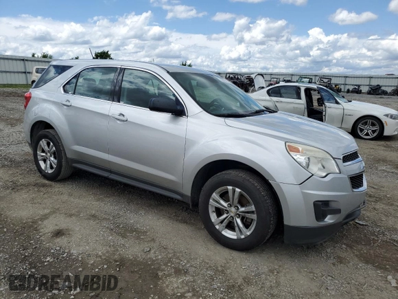 2015 Chevrolet Equinox LS z VIN 1GNALAEK1FZ103774, wystawiony jako Copart lot #56829515 z przebiegiem 144 733 mil mil oraz Szkoda całkowita • Salvage title. Historia ofert i sprzedaży dostępna na DreamBid. Obrazek 4.