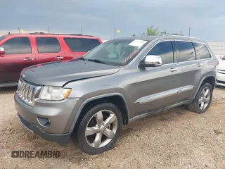2011 Jeep Grand Cherokee Overland with VIN 1J4RS6GG0BC739582, listed as a IAAI auction lot 42537983 with 137,372 mi miles and . Bid and sale history available at DreamBid. Image 2.