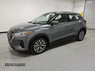 2023 Nissan Kicks SV with VIN 3N1CP5CV1PL506367, listed as a Copart auction lot 63688915 with 82,963 mi miles and Clean title. Bid and sale history available at DreamBid. Image 1.