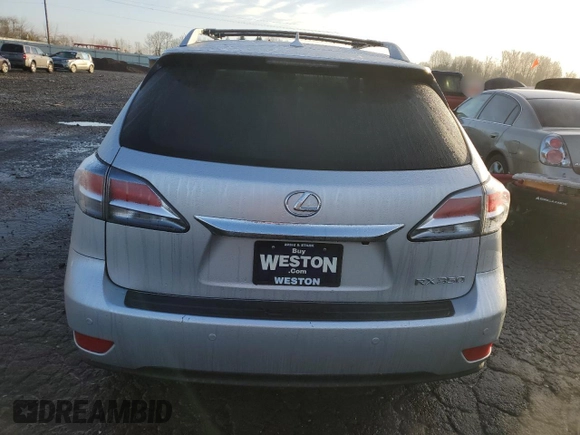 2013 Lexus RX 350 with VIN 2T2BK1BA0DC210054, listed as a Copart auction lot 84897564 with 82,205 mi miles and Salvage Title. Bid and sale history available at carsss.com. Image 6.