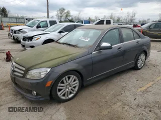 2009 Mercedes-Benz C-Class 3.0L Sport with VIN WDDGF81X99F255155, listed as a Copart auction lot 52289425 with 80,492 mi miles and Clean Title. Bid and sale history available at carsss.com. Image 1.